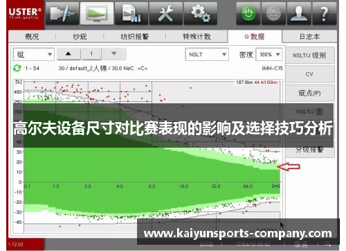 高尔夫设备尺寸对比赛表现的影响及选择技巧分析